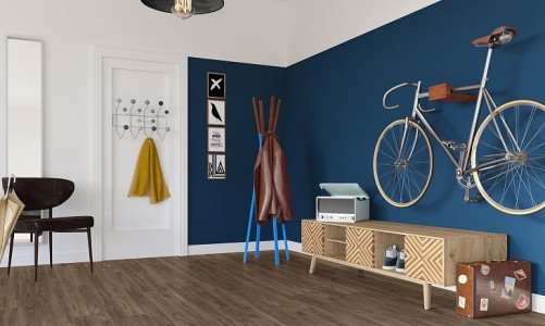 ПВХ плитка Quick-Step Balance Click Дуб коттедж темно-коричневый BACL40027