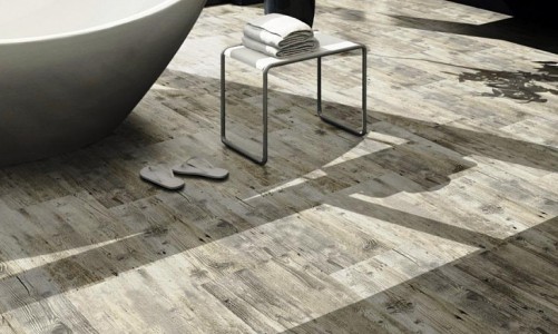 Клеевой пробковый пол Corkstyle Wood Larch Washed