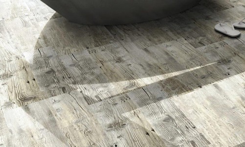 Клеевой пробковый пол Corkstyle Wood Larch Washed