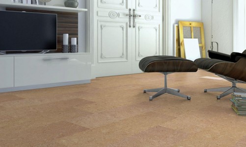 Клеевой пробковый пол Corkstyle Ecocork Madeira Sand