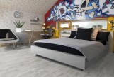 Замковый пробковый пол Corkstyle Wood Oak Castle White
