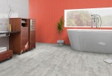 Замковый пробковый пол Corkstyle Wood Oak Castle White
