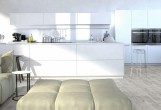 Замковый пробковый пол Corkstyle Wood Oak Castle White