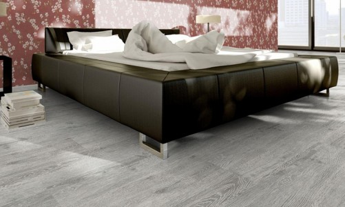 Замковый пробковый пол Corkstyle Wood Oak Castle White