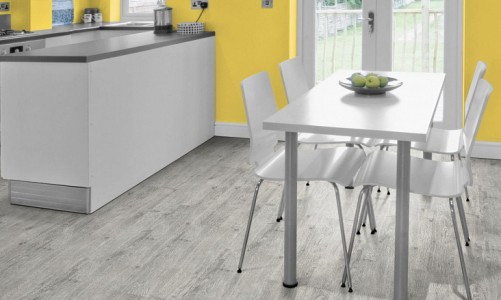 Замковый пробковый пол Corkstyle Wood Oak Castle White