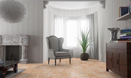 Ламинат Falquon Quadraic Terracotta Q005