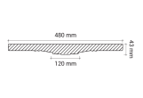Европласт - Розетка Европласт 1.56.016 Розетка Европласт 1.56.016