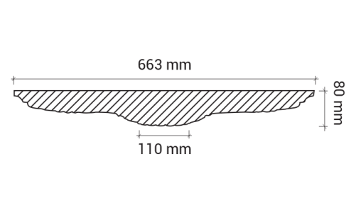 Европласт - Розетка Европласт 1.56.045 Розетка Европласт 1.56.045