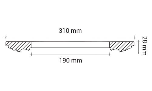 Европласт - Розетка Европласт 1.56.052 Розетка Европласт 1.56.052