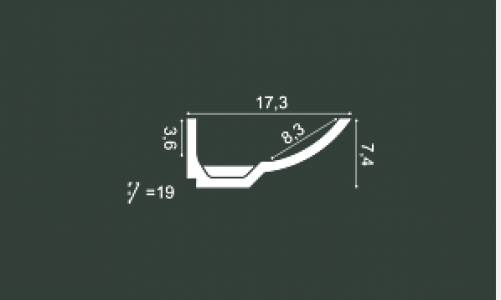 Карниз Orac® Decor C351 BOAT