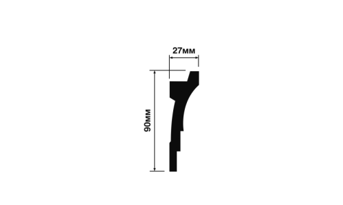 Карниз HIWOOD A90V2