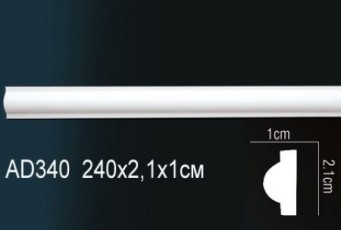 Молдинг Perfect AD340F гибкий