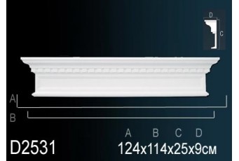 Обрамление дверных и оконных проемов Perfect D2531