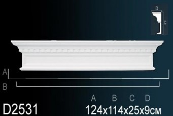Обрамление дверных и оконных проемов Perfect D2531