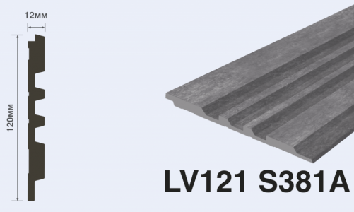 Панель декоративная HIWOOD LV121 S381A