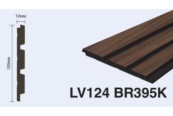 Панель декоративная HIWOOD LV124 BR395K
