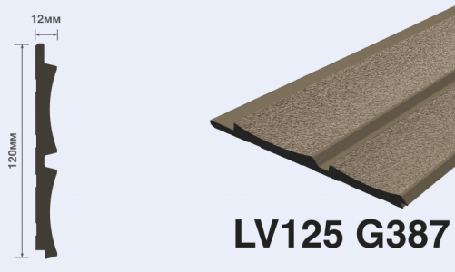 HIWOOD - Панель декоративная HIWOOD LV125 G387 Панель декоративная HIWOOD LV125 G387