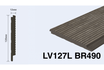 Панель декоративная HIWOOD LV127L BR490