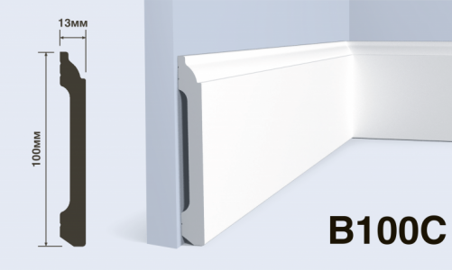 HIWOOD - Плинтус напольный HIWOOD B100C Плинтус напольный HIWOOD B100C