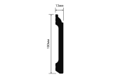 HIWOOD - Плинтус напольный HIWOOD B100C Плинтус напольный HIWOOD B100C