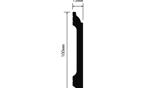 HIWOOD - Плинтус напольный HIWOOD B100C Плинтус напольный HIWOOD B100C