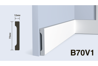 Плинтус напольный HIWOOD B70V1
