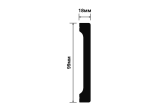 HIWOOD - Плинтус напольный HIWOOD B99V1 Плинтус напольный HIWOOD B99V1