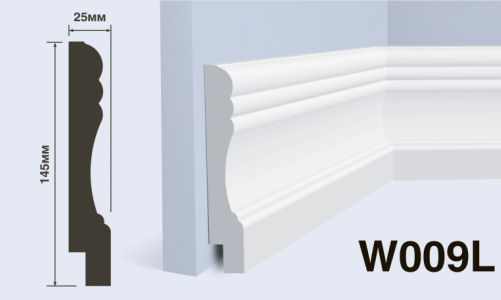 HIWOOD - Плинтус напольный HIWOOD W009L Плинтус напольный HIWOOD W009L