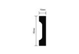 HIWOOD - Плинтус напольный HIWOOD W40V1 Плинтус напольный HIWOOD W40V1