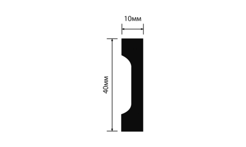 HIWOOD - Плинтус напольный HIWOOD W40V1 Плинтус напольный HIWOOD W40V1