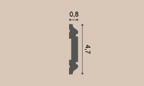 Orac® Decor - Молдинг из дюрополимера Orac® Decor PX144F Молдинг из дюрополимера Orac® Decor PX144F