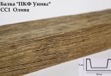 Балка декоративная Уникс СС1 Олива (3 м) из полиуретана