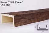 Балка декоративная Уникс СС2 Дуб (2 м) из полиуретана