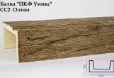 Балка декоративная Уникс СС2 Олива (3 м) из полиуретана