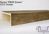 Балка декоративная Уникс СС3 Олива (3 м) из полиуретана