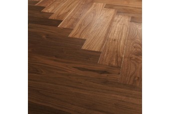 AlixFloor Инженерная доска HMFloring Орех американский СЕЛЕКТ английская елка
