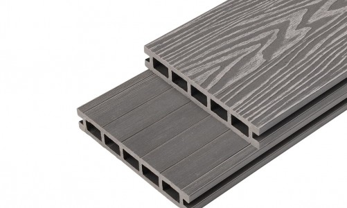 Террасная доска из ДПК Deckart Home Standard Praktik-New Серый