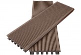 Terradeck - Террасная доска из ДПК полнотелая TERRADECK ECO 2.0 Коричневый Террасная доска из ДПК полнотелая TERRADECK ECO 2.0 Коричневый