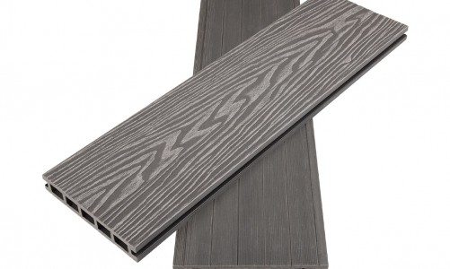 Террасная доска из ДПК Deckart Home Standard Praktik-New Серый