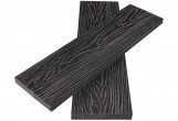 Полнотелая террасная доска Deckart Monolit 3D цвет Графит