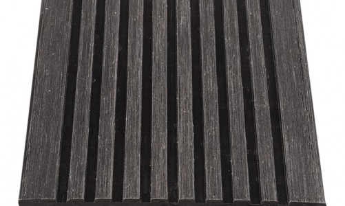 Полнотелая террасная доска из ДПК UNODECK SOLID цвет ГРАФИТ
