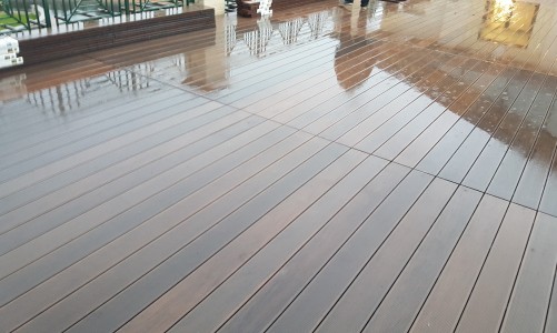 Террасная доска из ДПК CM DECKING MIX мербау