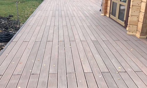 Террасная доска из ДПК CM DECKING MIX мербау