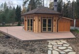 Террасная доска из ДПК CM DECKING MIX мербау