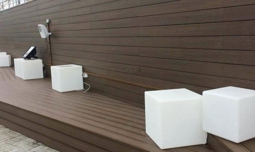 Террасная доска из ДПК LEGRO ULTRA NATURALE WALNUT