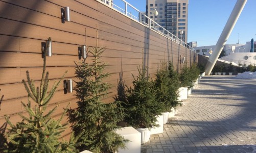Террасная доска из ДПК LEGRO ULTRA NATURALE WALNUT