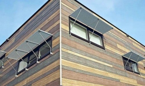 Фасадная панель из ДПК Ecodeck ПЛАНКЕН БРАЙТ 2D КАНТРИ ФИСТАШКОВЫЙ