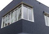 Фасадная панель из ДПК Ecodeck ПЛАНКЕН БРАЙТ 2D КАНТРИ СЕРЫЙ