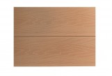 Фасадная панель из ДПК Ecodeck ПЛАНКЕН БРАЙТ 3D ДУБ
