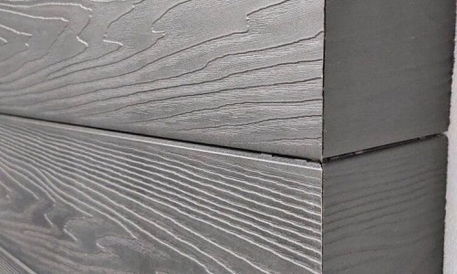 Фасадная панель из ДПК Ecodeck ПЛАНКЕН БРАЙТ 3D ВЕНГЕ